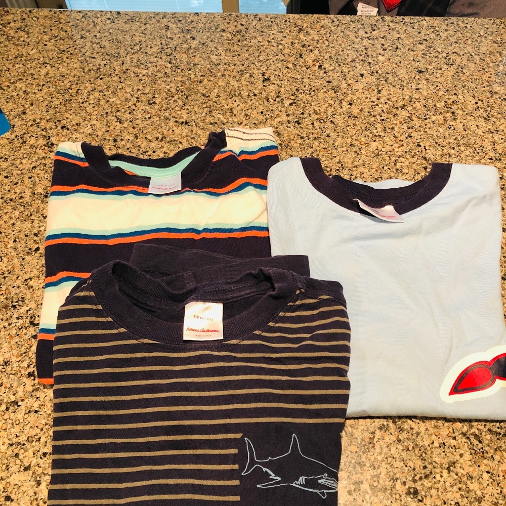 HANNA ANDERSON Toddler bundle of 3 Short sleeve